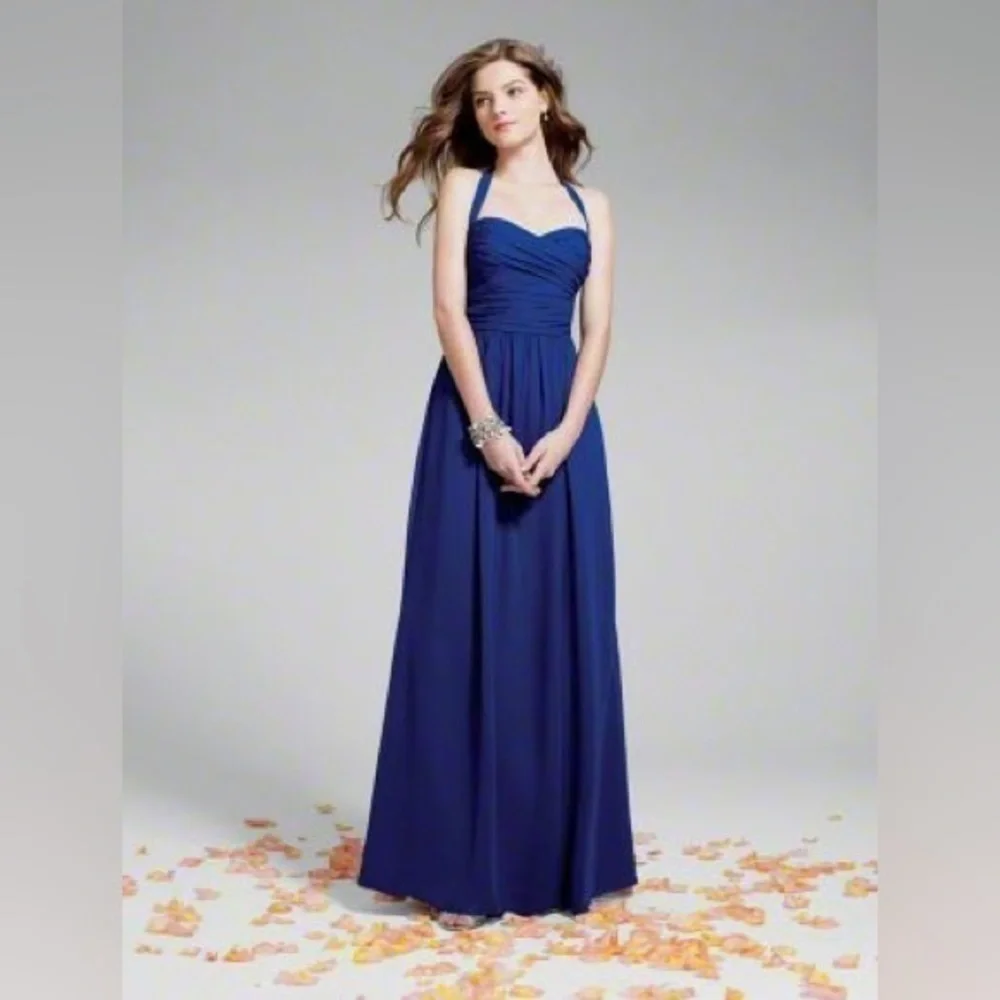 Alfred Angelo Pomegranate Strapless Dress in Size 16 - Picture 3 of 9